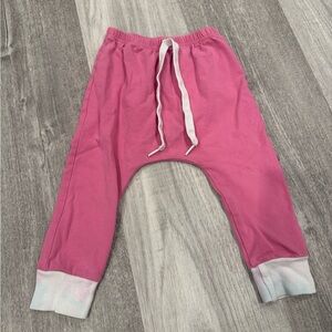 Portage & Main Pink Kids Joggers with Drawstring